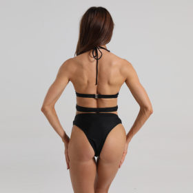 1. Sexy swimwear showcases feminine charm. 2. Comfortable fabric, made of golden ratio professional matching fabric, soft and comfortable. 3. Adopting a smooth and minimalist design, it is smooth and comfortable, highlighting the body shape. 4. Exquisite cut, smooth and breathable, soft and comfortable to wear without any threads. 5. The strap design highlights the femininity. 6. Split design, comfortable and durable.